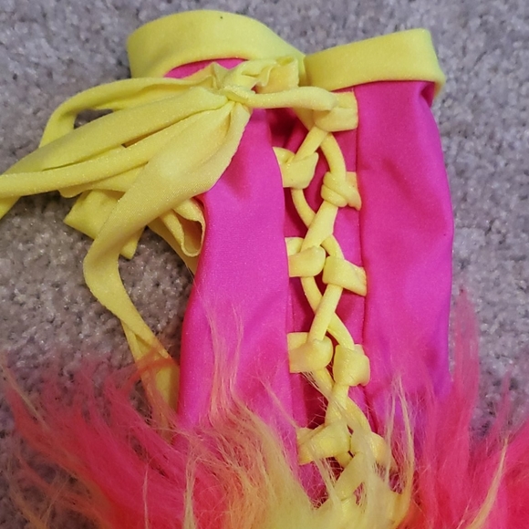 SOLD Contagious Club Wear Knee High Raver Fluffies - Picture 3 of 4